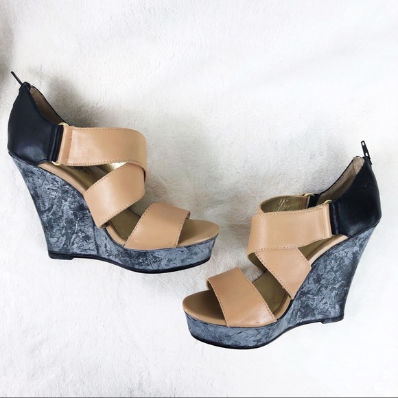 Seychelles Shoes - Seychelles Leather Platform Wedges Size 7